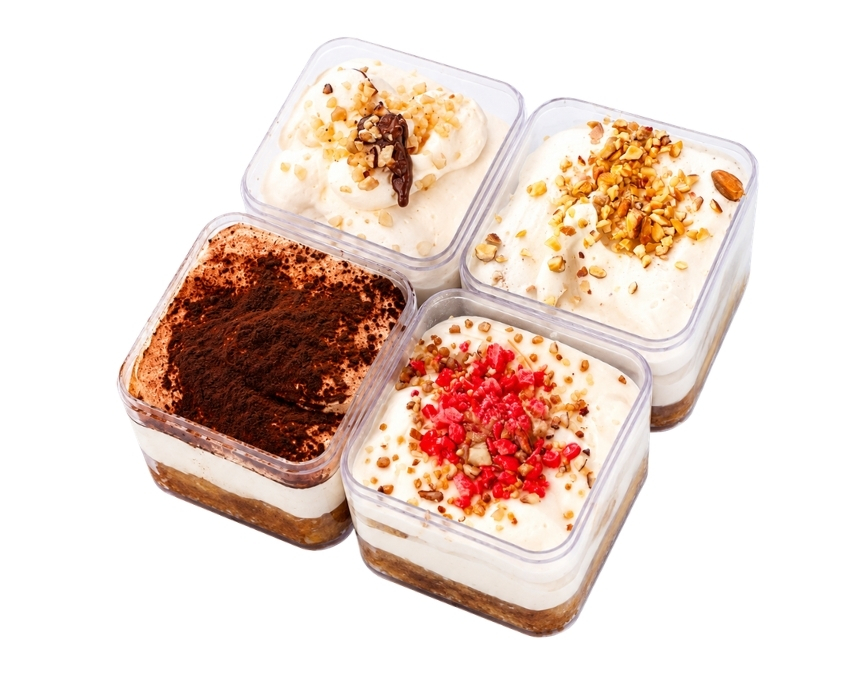 Box découverte de 4 tiramisus individuels - CiAOMiSU!