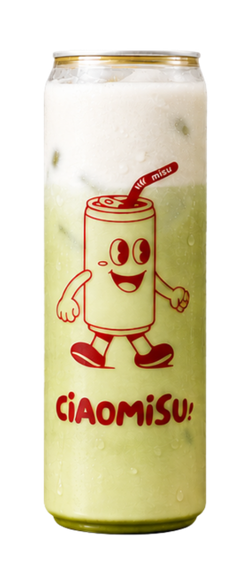 Double caramel matcha latte - boisson CiAOMiSU! Marseille