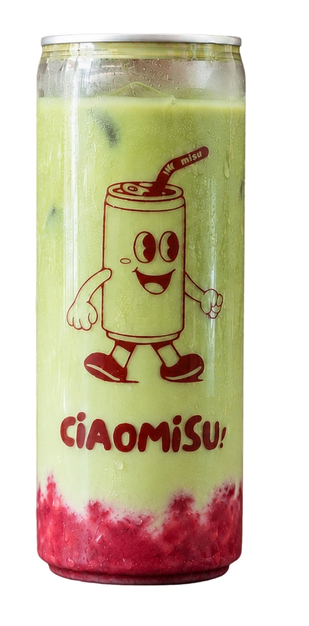 Matcha framboise - boisson CiAOMiSU! Marseille